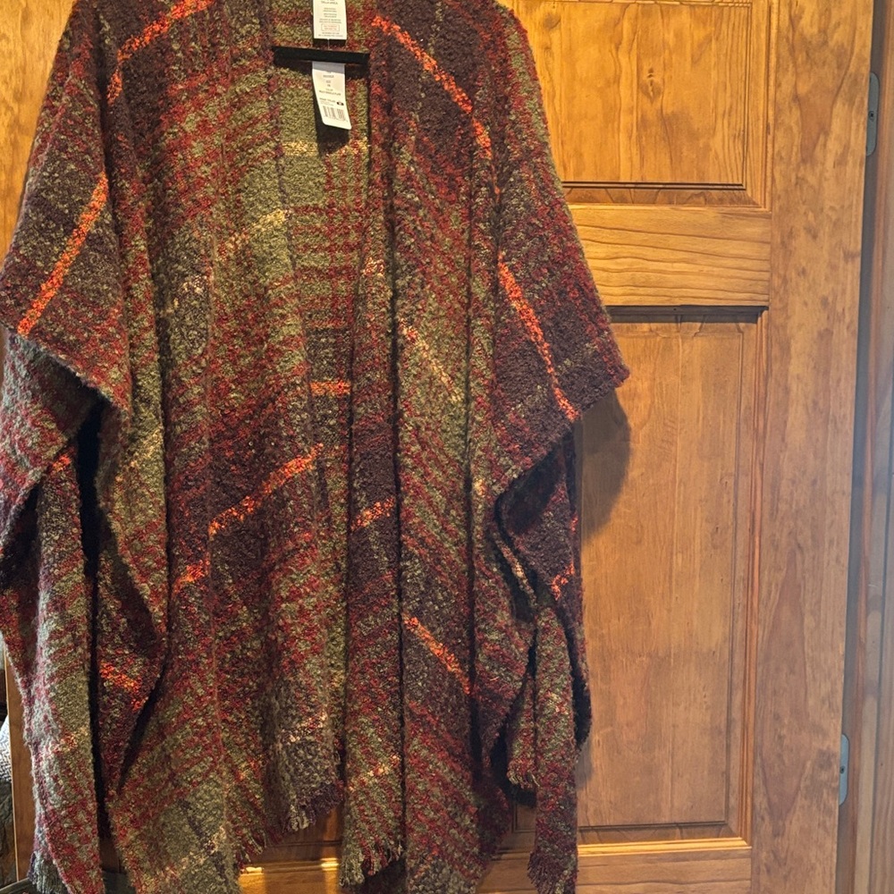 Woolrich Multicolor Plaid Wrap